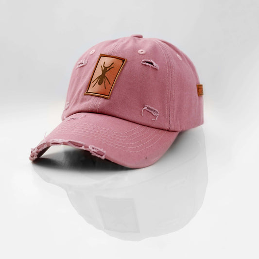 Anthro Denim Collection / Trendy Rose Gold Cap for Women / Casual Rose Gold Baseball Cap / Designer Caps 2024